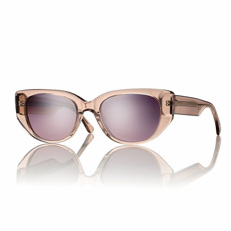 LUN.SOL. MARRON CLAIR VERRES POLARISES DEGRADE ROSE 51 19 140 PRIX NET