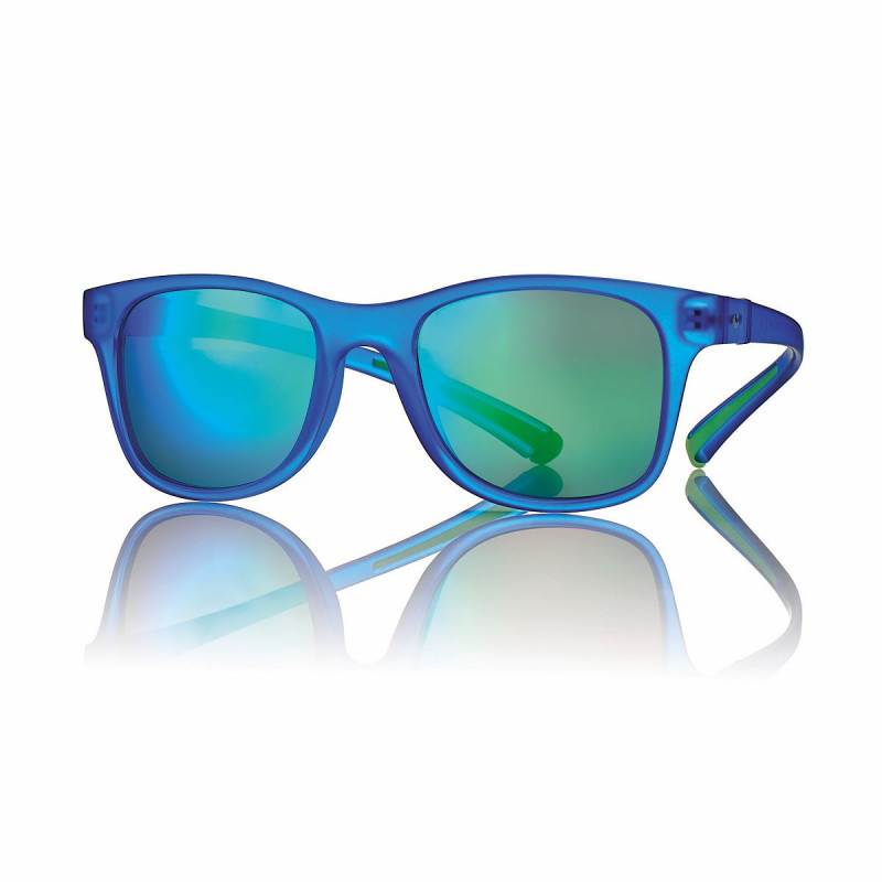 Lun.sol. mat bleu/vert verres polarises miroites vert 47 18-145 prix net