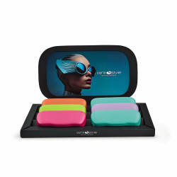 Collection "etuis alu" - 5 couleurs assorties - 10 pieces