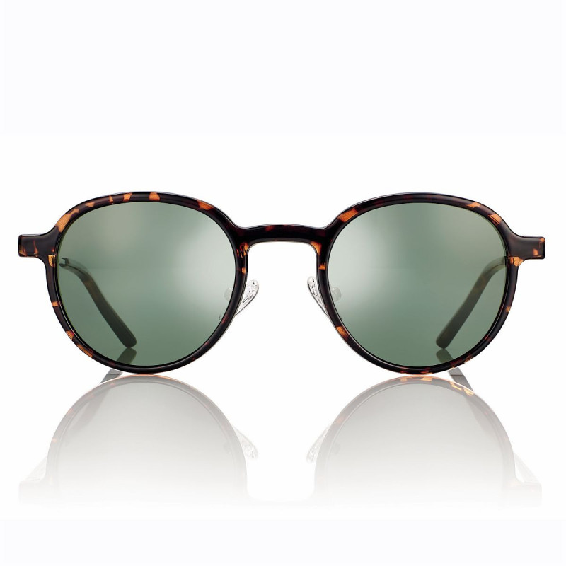 Monture metal argent brillant + clip magn ecaille verres g15 48 22-140 prix net