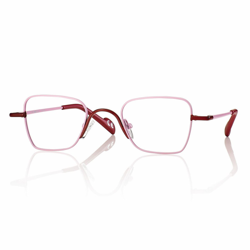 Lun. de lect. lum. ble. met. jazz rose/bordeaux +2,50