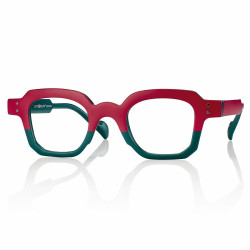 Lun. de lect. lum. bleue jazz vert/rouge+1,50