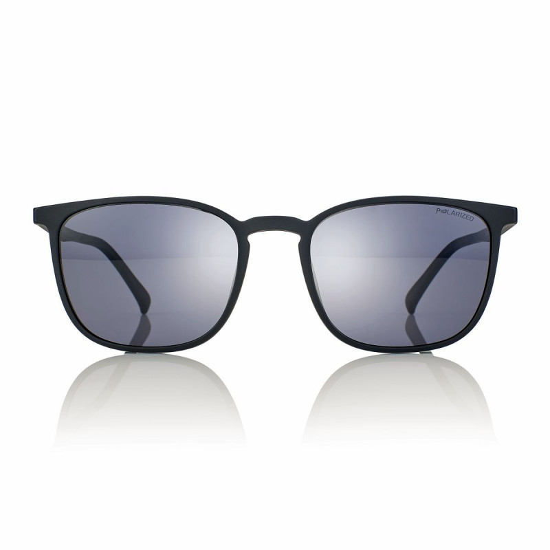 Mont. homme ultem noir mat+clip noir mat verre fume 54 19-145 prix net