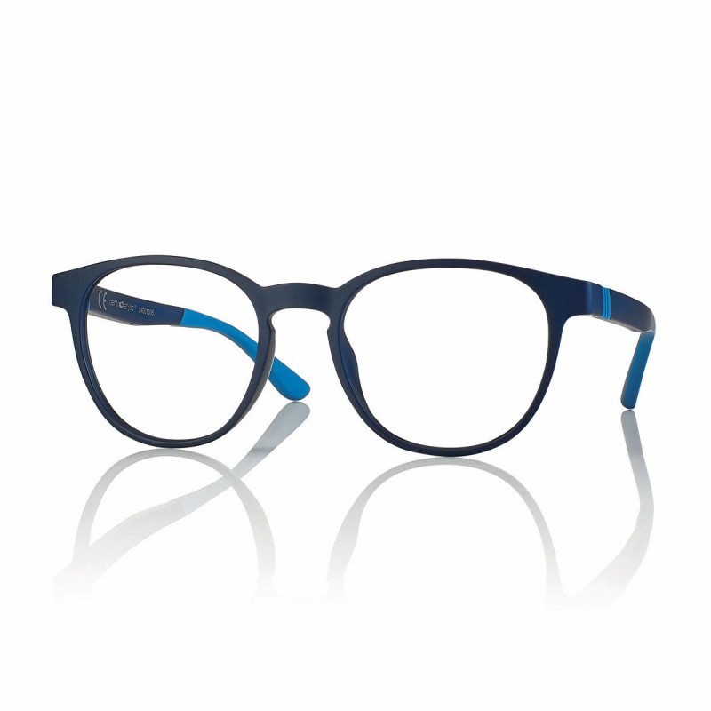 Monture panthos acetate bleu mat 50 19-145 + 1 clip pliant gris prix net