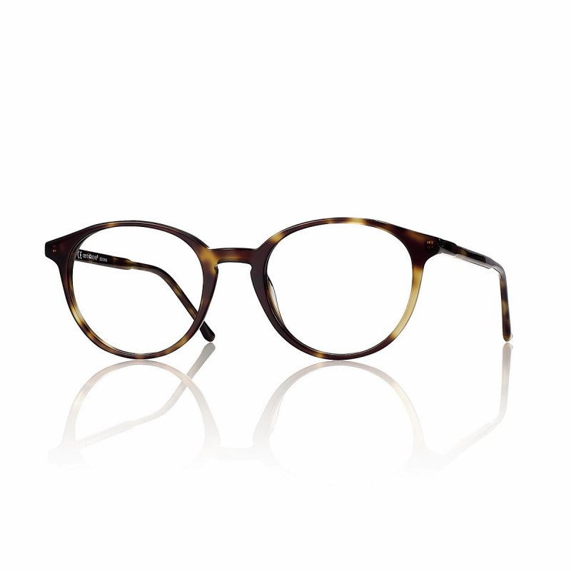 Monture fine acetate hd ecaille brillant t50