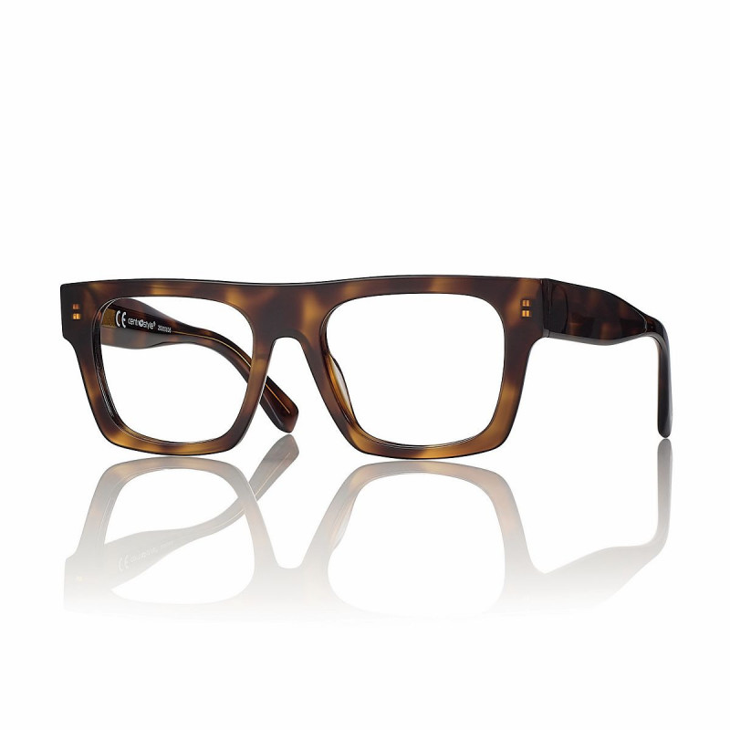 Monture acetate ecaille brillant face rectangle t53