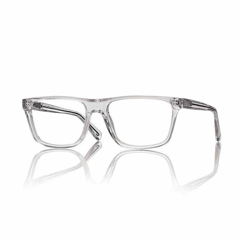 Monture acetate cristal brillant forme iconique t54
