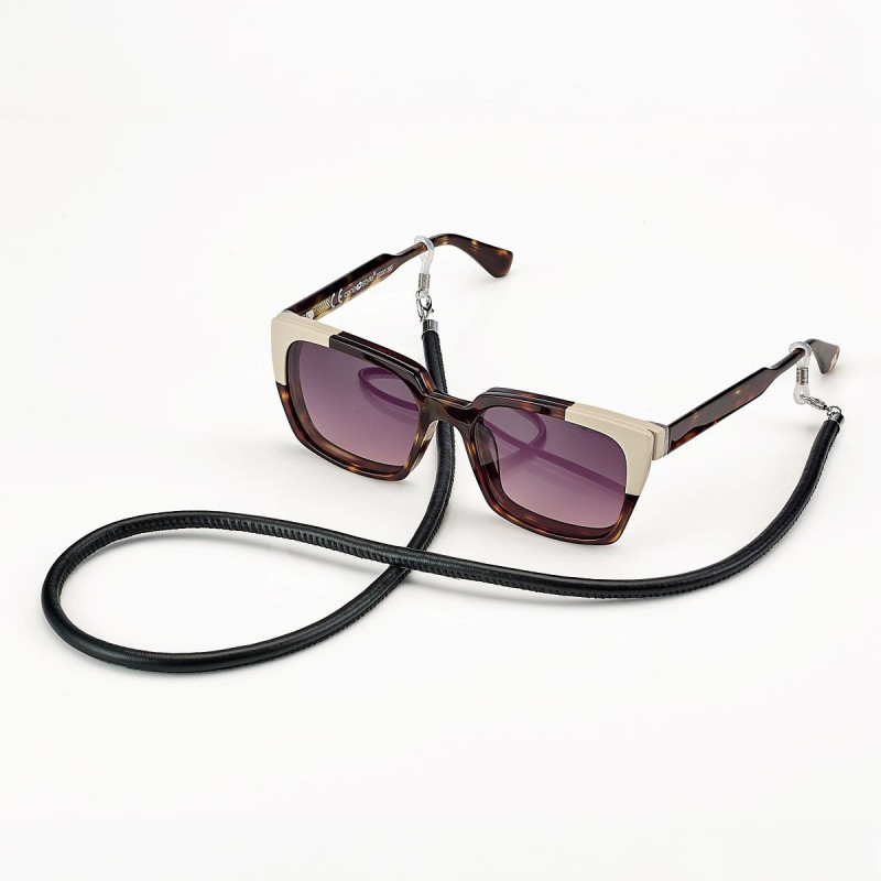 Cordons ranch - cuir synthetique 5 couleurs assorties (12 pcs)