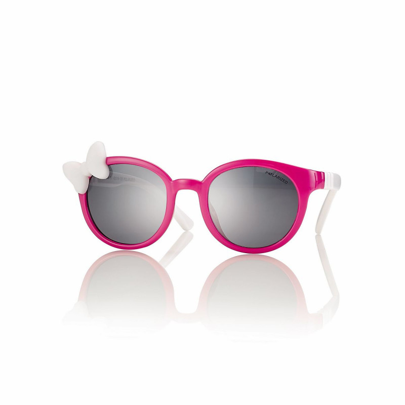 Lunettes de soleil fille papillon fuschia t44