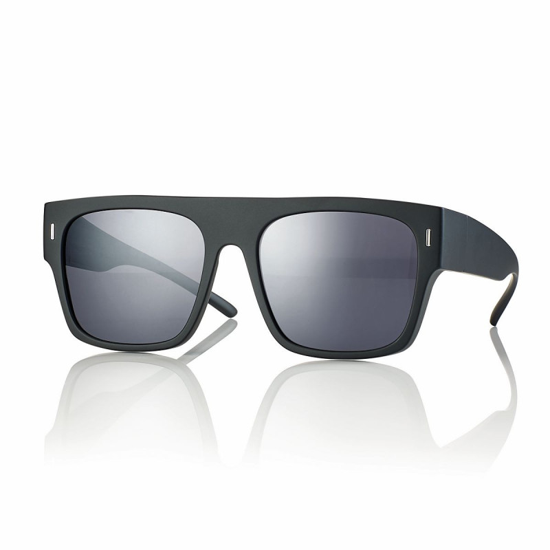 Surlunettes grillamid noir verres gris 58 18-150