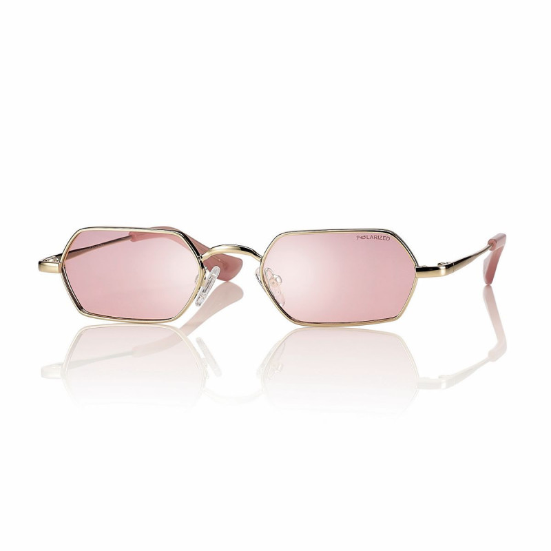Lun.sol. metal iconique unisexe dore verre rose 50 20-145 prix net