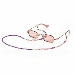 Set chainette madeire avec perles / 6 modeles differents + microfibres (6 pcs)
