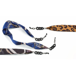 Kit chainettes foulard - 3 varietes de foulards (6 pieces)