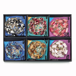 Set chainettes airport ultralegere en acetate + microfibres (6 pcs)