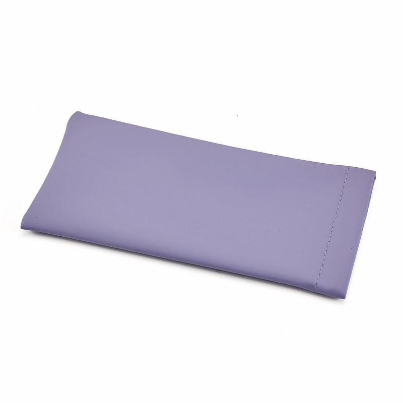 Etui souple large violet fermeture clic clac 170x88mm (12pcs)