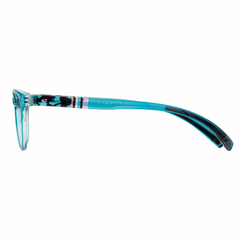 Lunette turquoise 51 prot.lumiere bleu +1 prix net