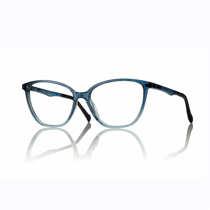 Mont. neyeture degrade petrole brillant + clip bleu/gris 55 16-140 prix net