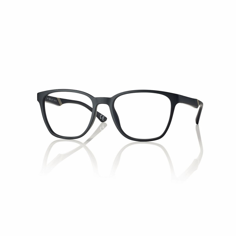 Monture acetate rectangulaire noir mat + clip pliant 53 18-145 prix net
