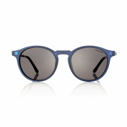 Mont. unis ultem bleu/argent branche met+clip bleu verre gris 48 18-145 prix net