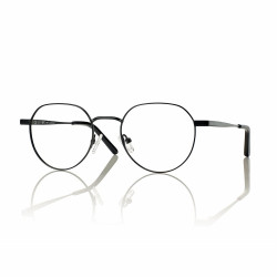 Monture unisexe metal noir mat + clip noir mat verre g15 52 20-140 prix net