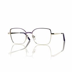 Mont. femme met dore/violet+clip violet verre deg. viol./bleu 52 18-140 prix net