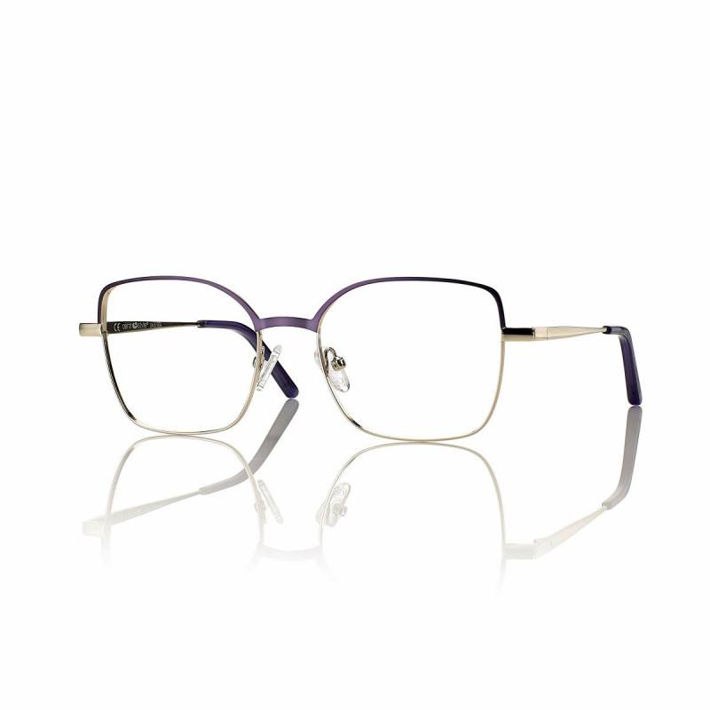 Mont. femme met dore/violet+clip violet verre deg. viol./bleu 52 18-140 prix net