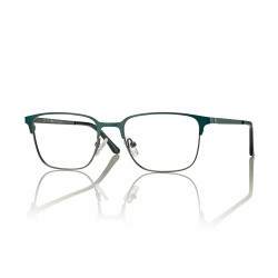 Monture homme metal gun/vert + clip vert mat verre fume 52 18-145 prix net