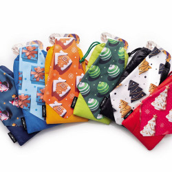 Assortiment microfibre xmas collection avec presentoir (12 pcs)