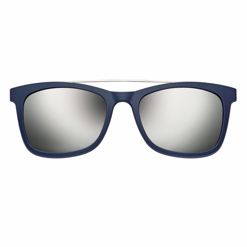 Monture ultem bleu mat/rouge pont metal + clip gris 52 18-145 prix net