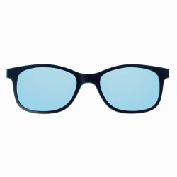 Monture bleue+clip miroite 48 prix net