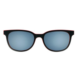 Monture mat noire/orange+clip 47 prix net