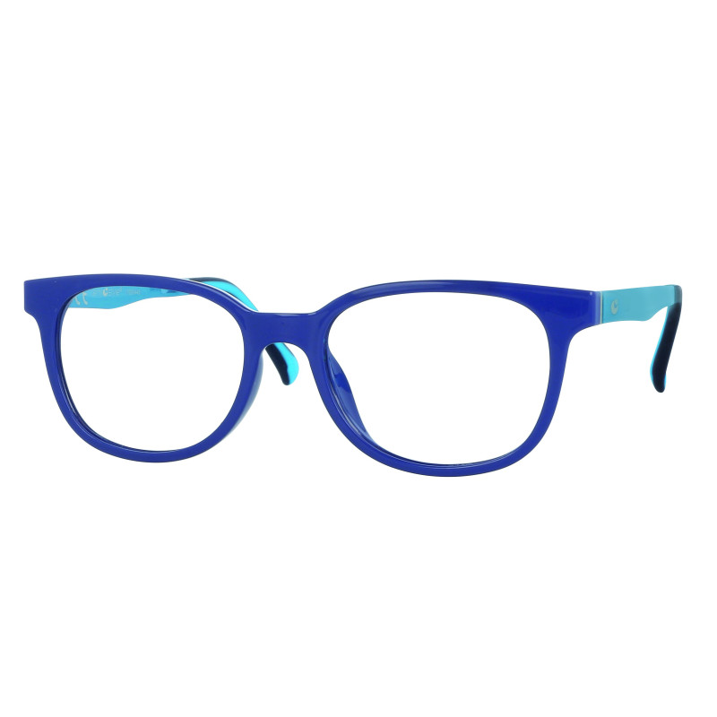 Monture bleue brillant+clip 47 prix net