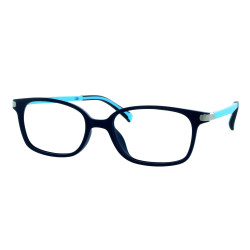 Monture ultem 47 bleu/bleu ciel+ 2 clips gris/bleu miroir prix net