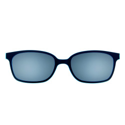 Monture ultem 47 bleu/bleu ciel+ 2 clips gris/bleu miroir prix net