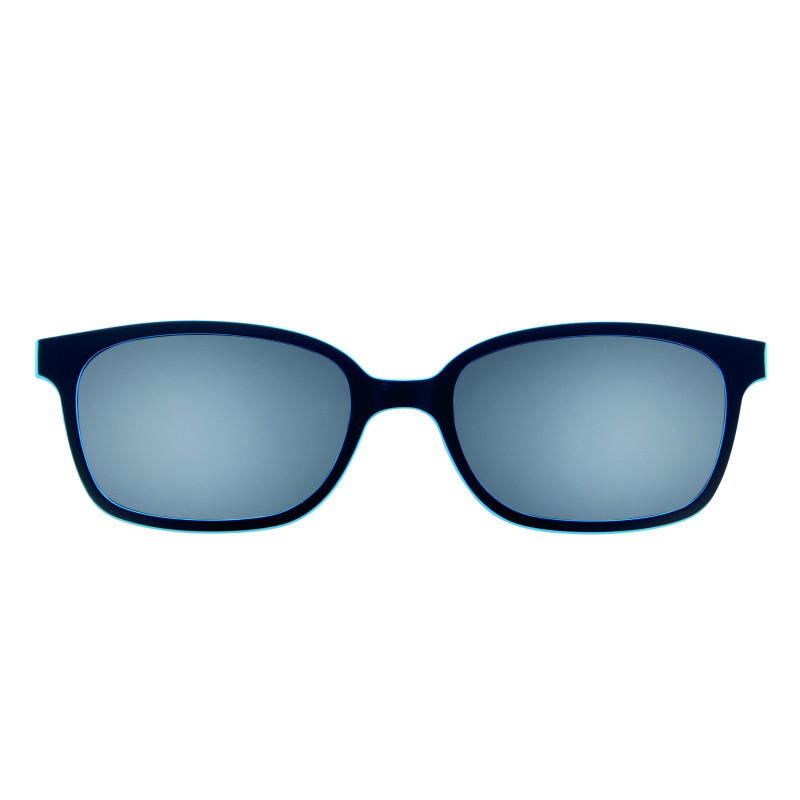 Monture ultem 47 bleu/bleu ciel+ 2 clips gris/bleu miroir prix net