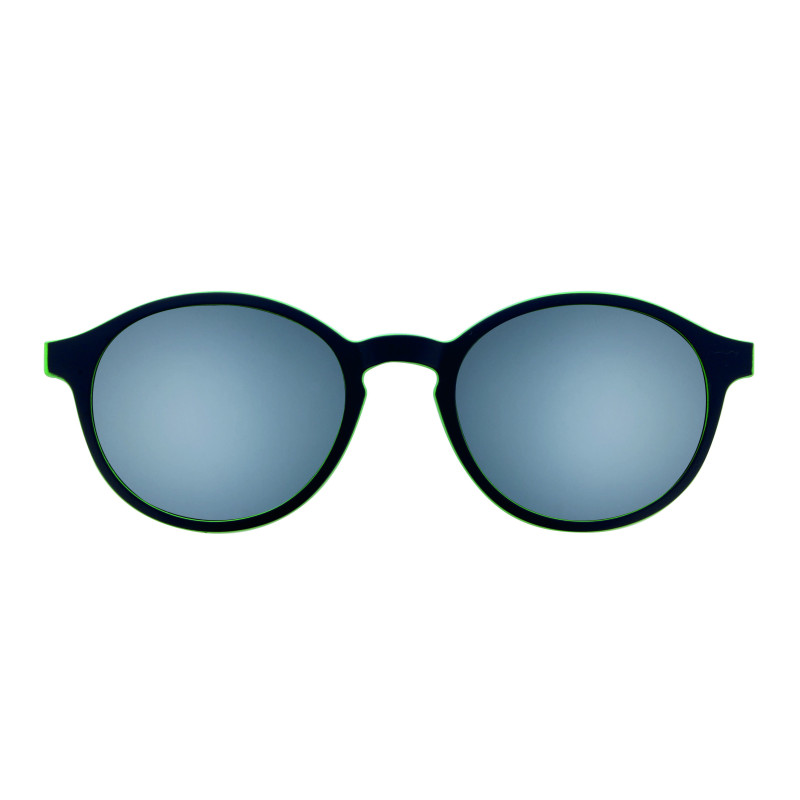 Monture ultem 46 bleu fonce/vert + 2 clips gris/bleu miroir prix net