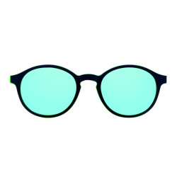 Monture ultem 46 bleu fonce/vert + 2 clips gris/bleu miroir prix net