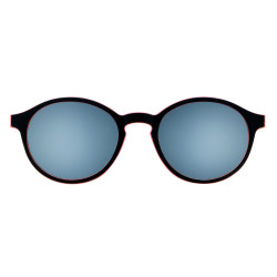 Monture ultem 46 noir/orange + 2 clips gris/argent miroir prix net