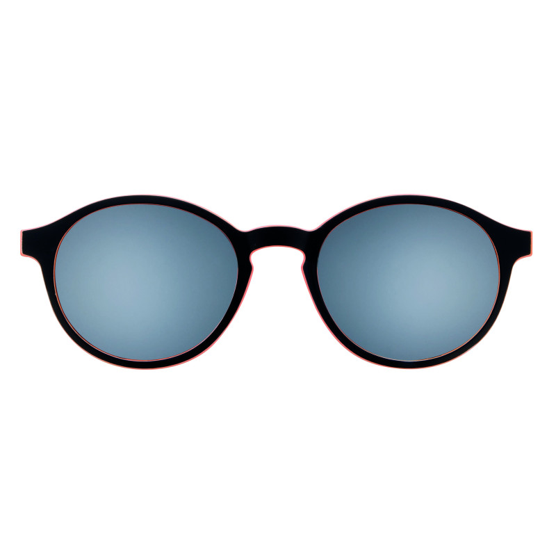 Monture ultem 46 noir/orange + 2 clips gris/argent miroir prix net