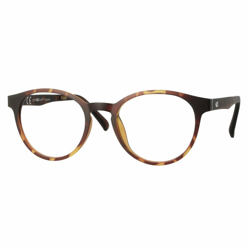 Monture mat ecaille+clip 45 prix net