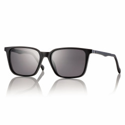 Monture neyeture noire brillant + clip gris 53 13-145 prix net