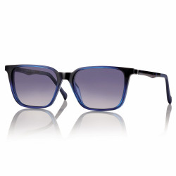 Monture neyeture ecaille bleue brillant + clip gris 53 13-145 prix net