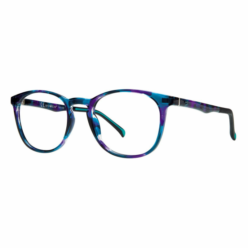 Monture neyeture vert/violet + clip gris 49 20-145 prix net