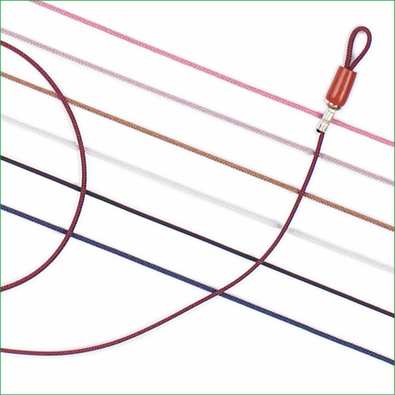 Cordelettes thin microfibre couleurs assort.(12pcs)