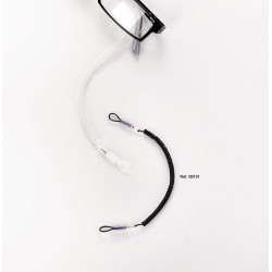 Cordons  a spirale noirs (4pces)