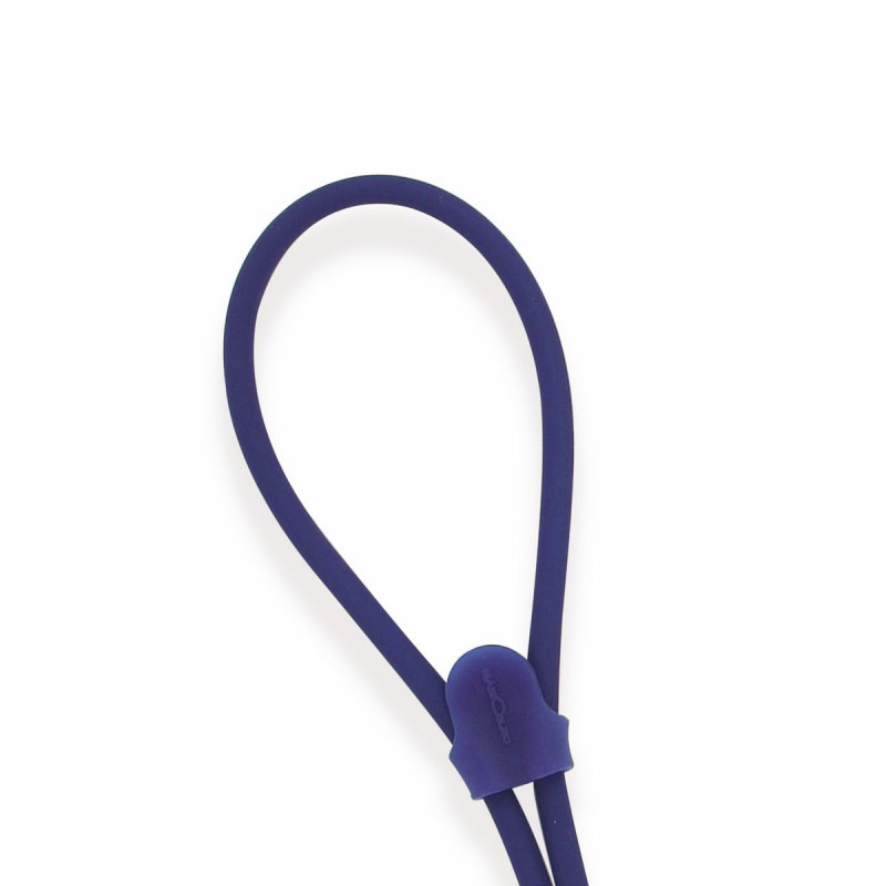 Cordelettes sil. medium bleue dima.int.3mm(6pces)