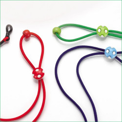 Cordons kids reglables balle (12pces)