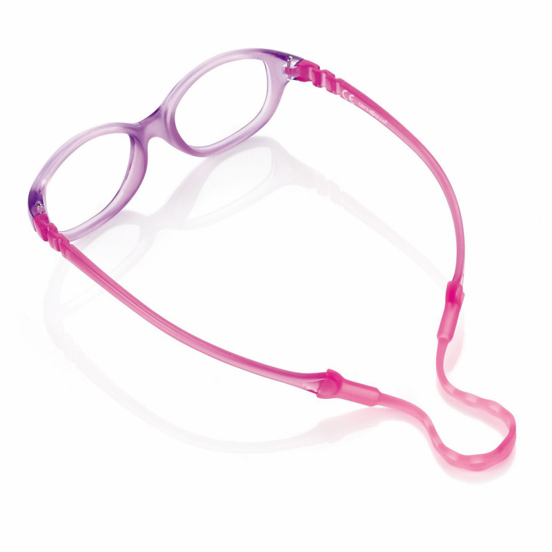 Cordons silicones small rose (3 pces)