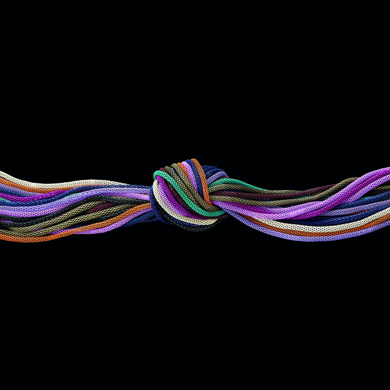 Chainettes metal london (12 pièces)