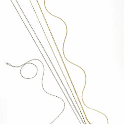 Chainettes metal venice (12 pieces)